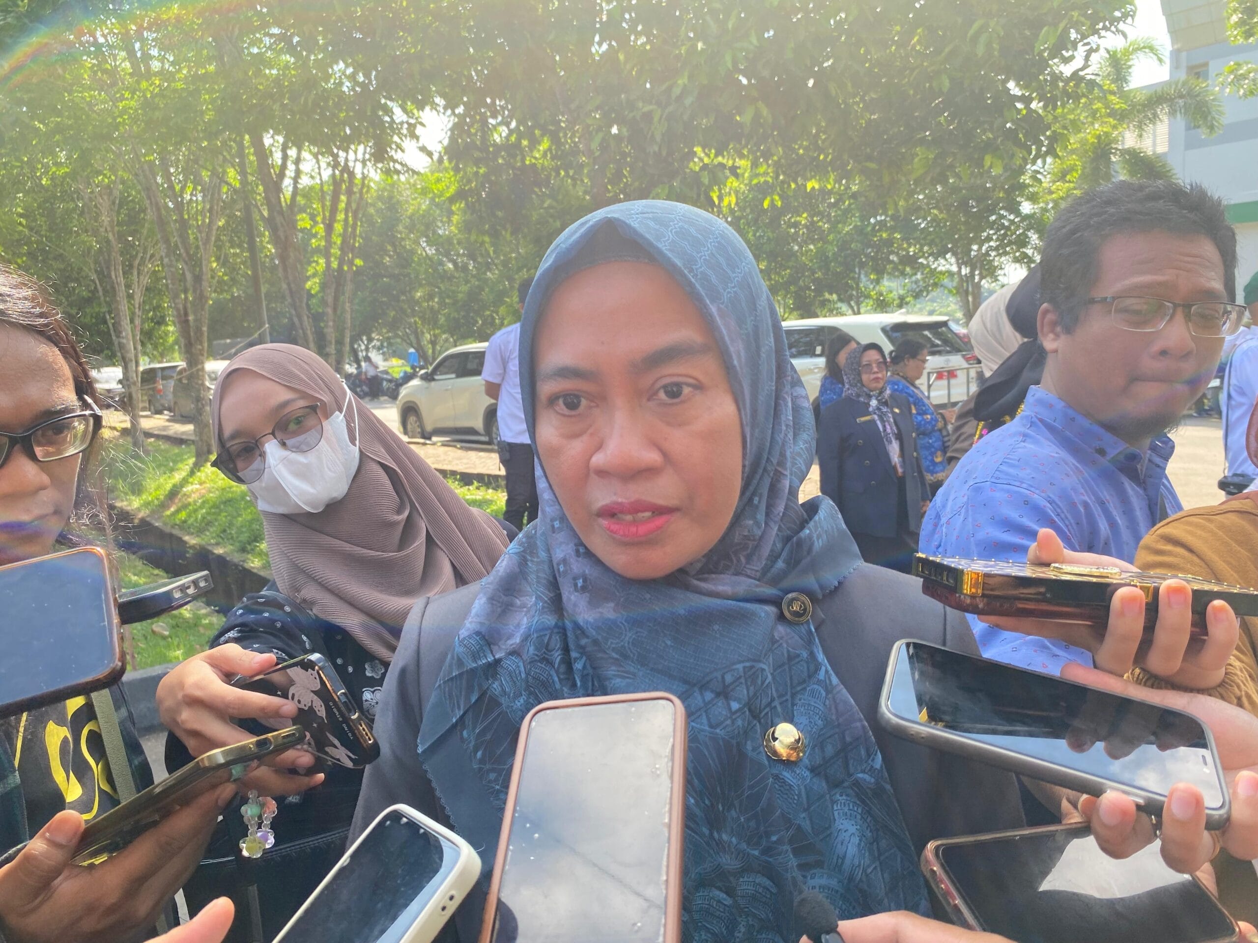 Pelaksana Harian (PLH) Dispora Kaltim, Sri Wartini.