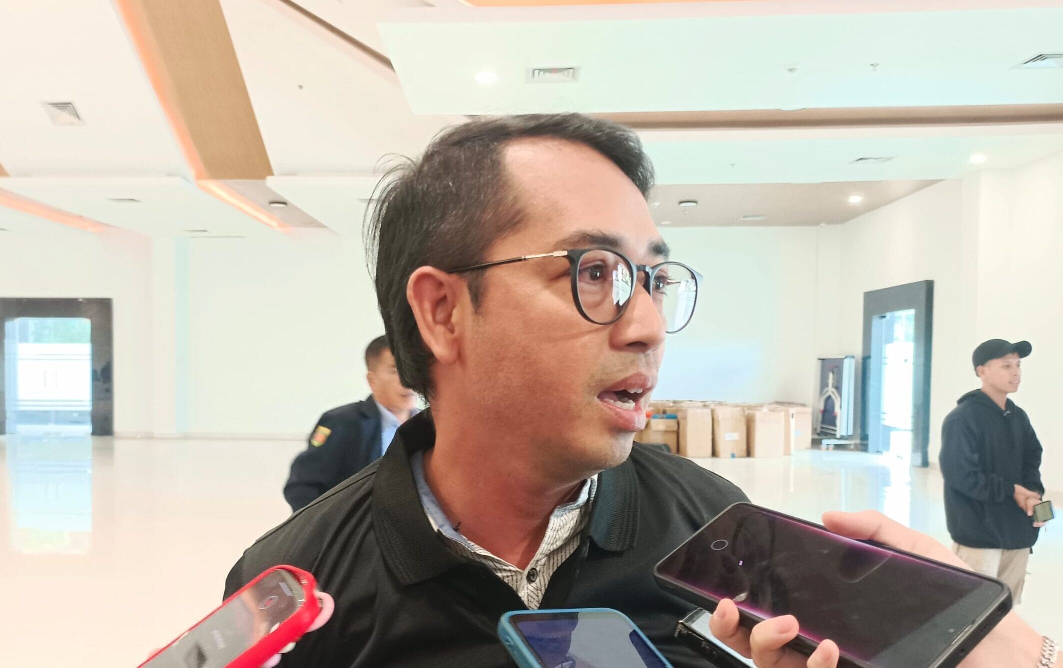 Sekretaris Karang Taruna Kecamatan Sambutan, Rusdiansyah.