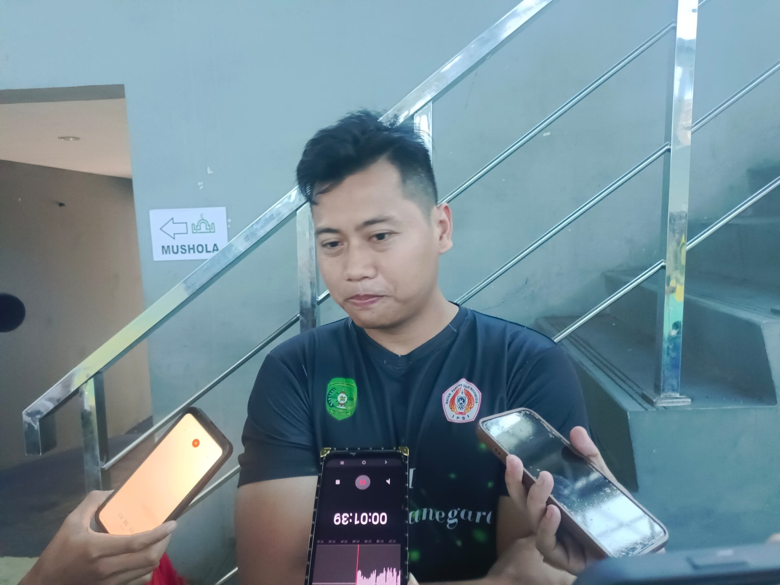 Pelatih utama pencak silat Kaltim, Muhammad Arya Duta Sempurna.