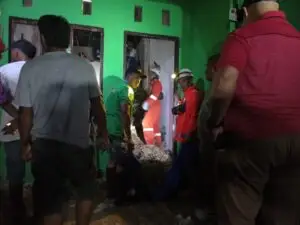 Kondisi tanah longsor di Kota Tarakan, Kalimantan Utara, Rabu (25/12). Sumber foto: BPBD Kota Tarakan