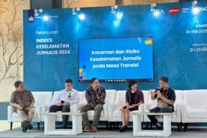 Indeks Keselamatan Jurnalis Meningkat di 2024