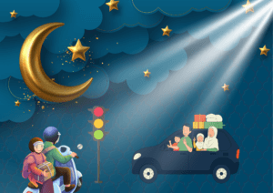 Ilustrasi: Lelah saat perjalanan mudik? Istirahat di tempat ini. (ProPublika.id)