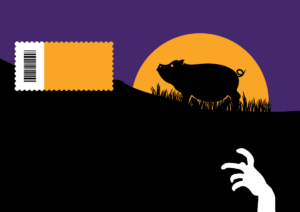 Ilustrasi: Paket berisi kepala babi ditujukan kepada wartawan Tempo, Francisca Christy Rosana di kantor Tempo, Palmerah, Jakarta, 20 Maret 2025. (Foto: ProPublika.id)