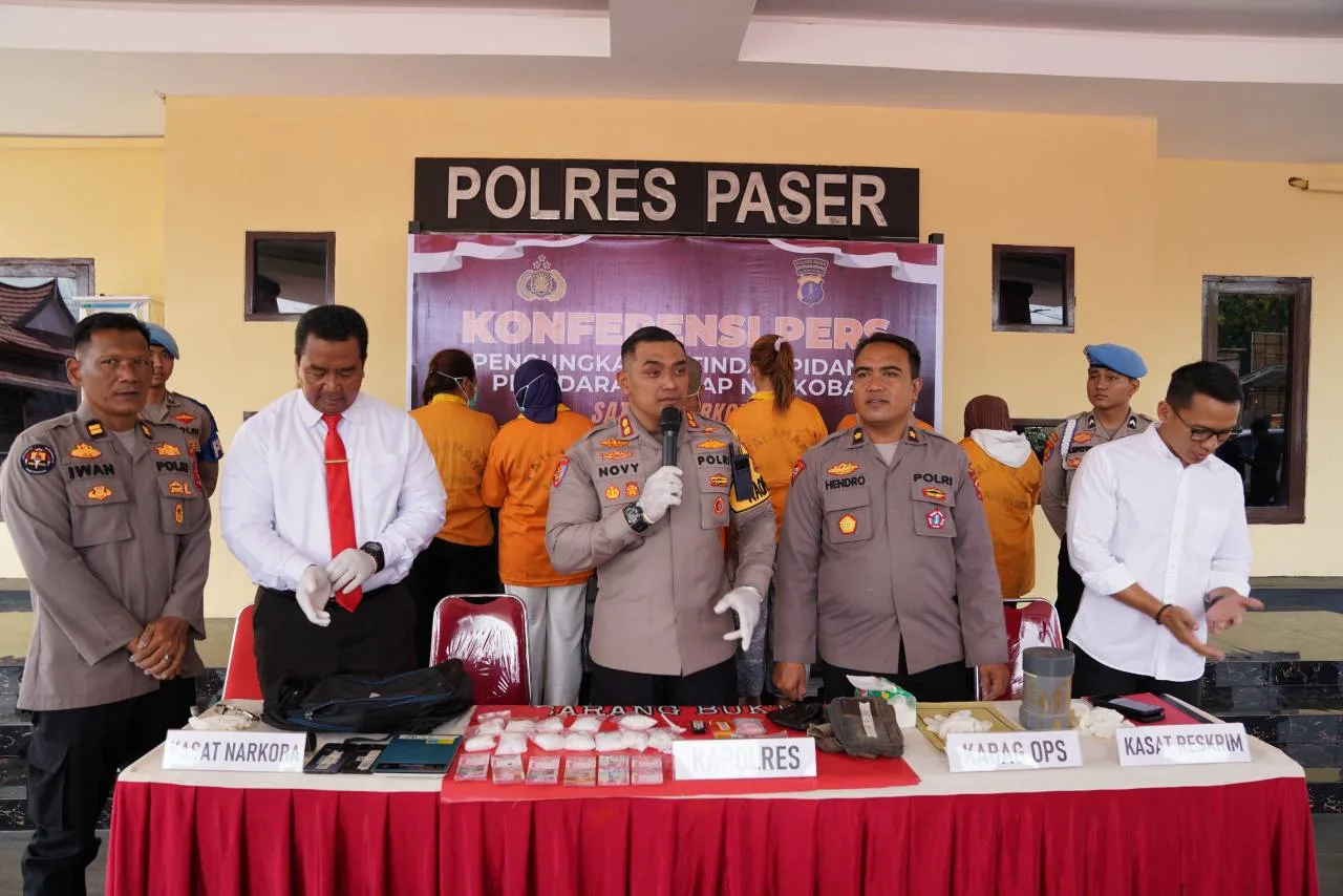 Tujuh Ibu Rumah Tangga di Paser Gelapkan Kendaraan Sewaan