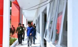 Pansus LKPJ Tinjau Langsung Proyek RPS SMK 1 Samboja, Kutai Kartanegara. (Foto: DRPD Kaltim)