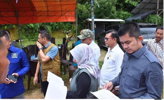 Pansus LKPJ Gubernur Kaltim Kunjungan ke Samboja (Humas DPRD Kaltim)