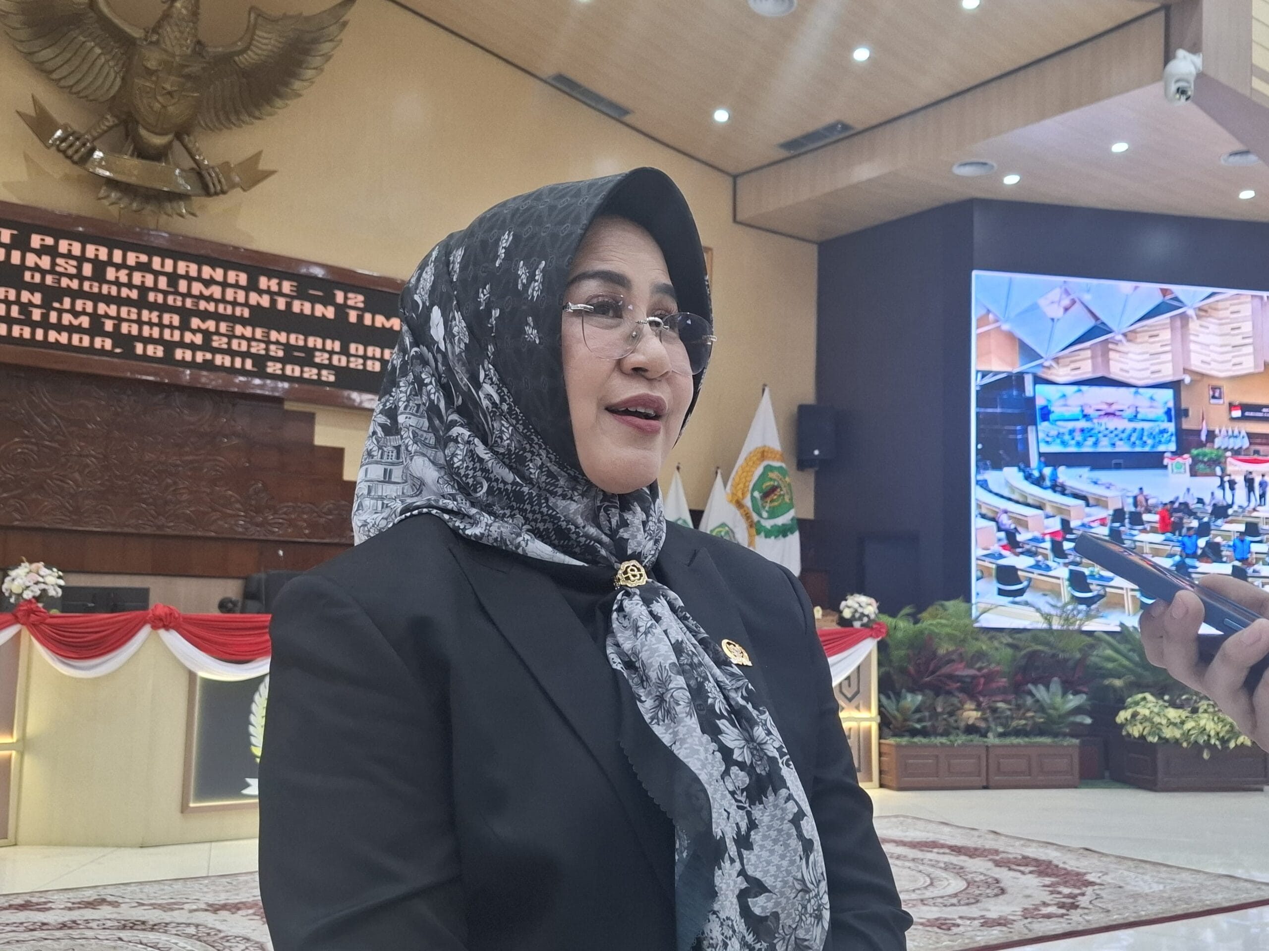 Anggota Komisi III DPRD Kaltim, Syarifatul Sya'diah.