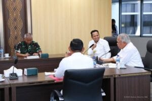 Suasana Rapat Koordinasi Pimpinan Daerah Provinsi Kalimantan Timur di Kantor Otorita IKN. (Foto: Humas DPRD Kaltim)