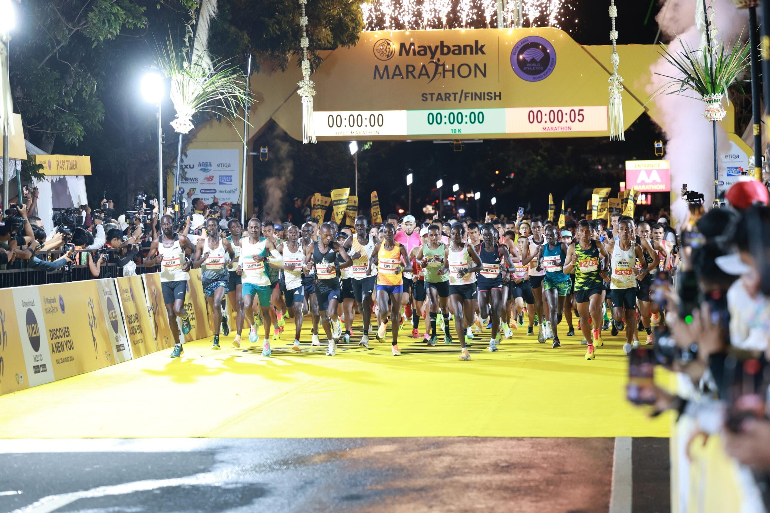 Suasana Maybang Marathon. (Dokumentasi Maybank)