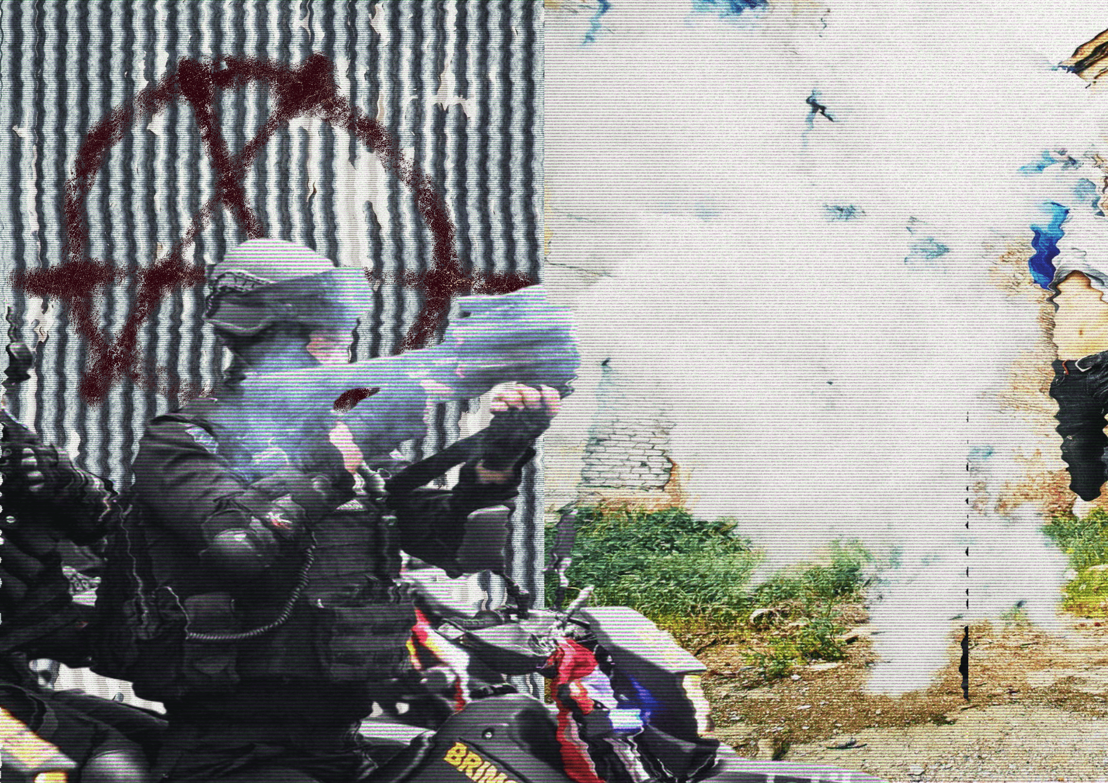 Demonstrasi, Anarkis, dan Kerusuhan: Upaya Negara Melegitimasi Kekerasan terhadap Massa Protes - Hidayatullah Rabbani. (Ilustrasi dikolase oleh ProPublika.id)