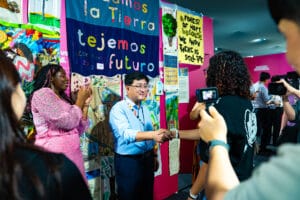 Kegiatan KPOP4PLANET di COP30 Brasil pada 18 November 2025. (Foto: Climate Live)