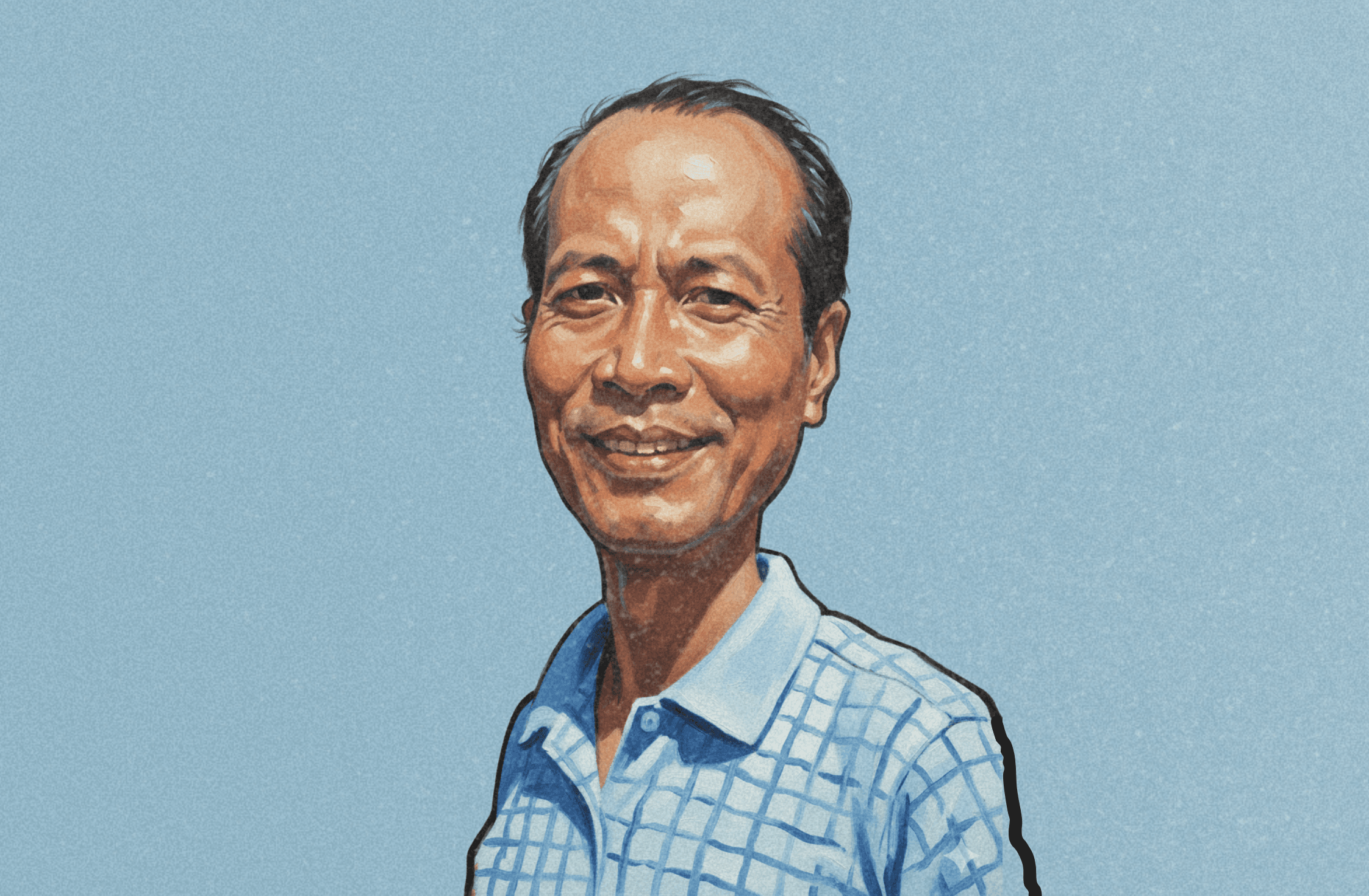 Penyair Dharmadi. (Foto bersumber dari Wikimedia Commons, diolah menggunakan Gemini AI)