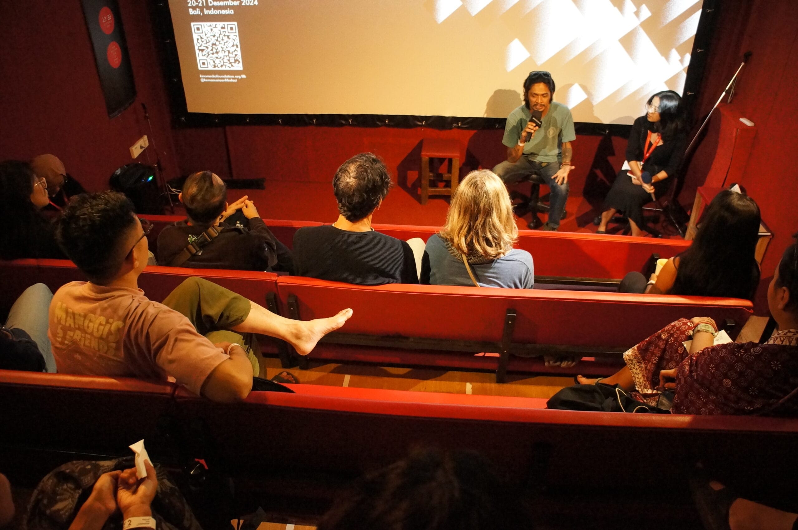 Dokumentasi Festival Film Kemanusiaan 2024 di Bali. (Dokumentasi Yayasan Kino Media)