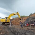 Penyidik Balai Penegakan Hukum Kehutanan Wilayah Kalimantan menangkap tangan penambangan batubara ilegal di Kawasan Hutan Tahura Bukit Soeharto pada Februari 2022. (Foto: Balai Gakkum Kehutanan Wilayah Kalimantan)