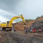 Penyidik Balai Penegakan Hukum Kehutanan Wilayah Kalimantan menangkap tangan penambangan batubara ilegal di Kawasan Hutan Tahura Bukit Soeharto pada Februari 2022. (Foto: Balai Gakkum Kehutanan Wilayah Kalimantan)