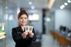 Ilustrasi untuk artikel harga emas hari ini. (Foto: PT Aneka Tambang Indonesia.) antam