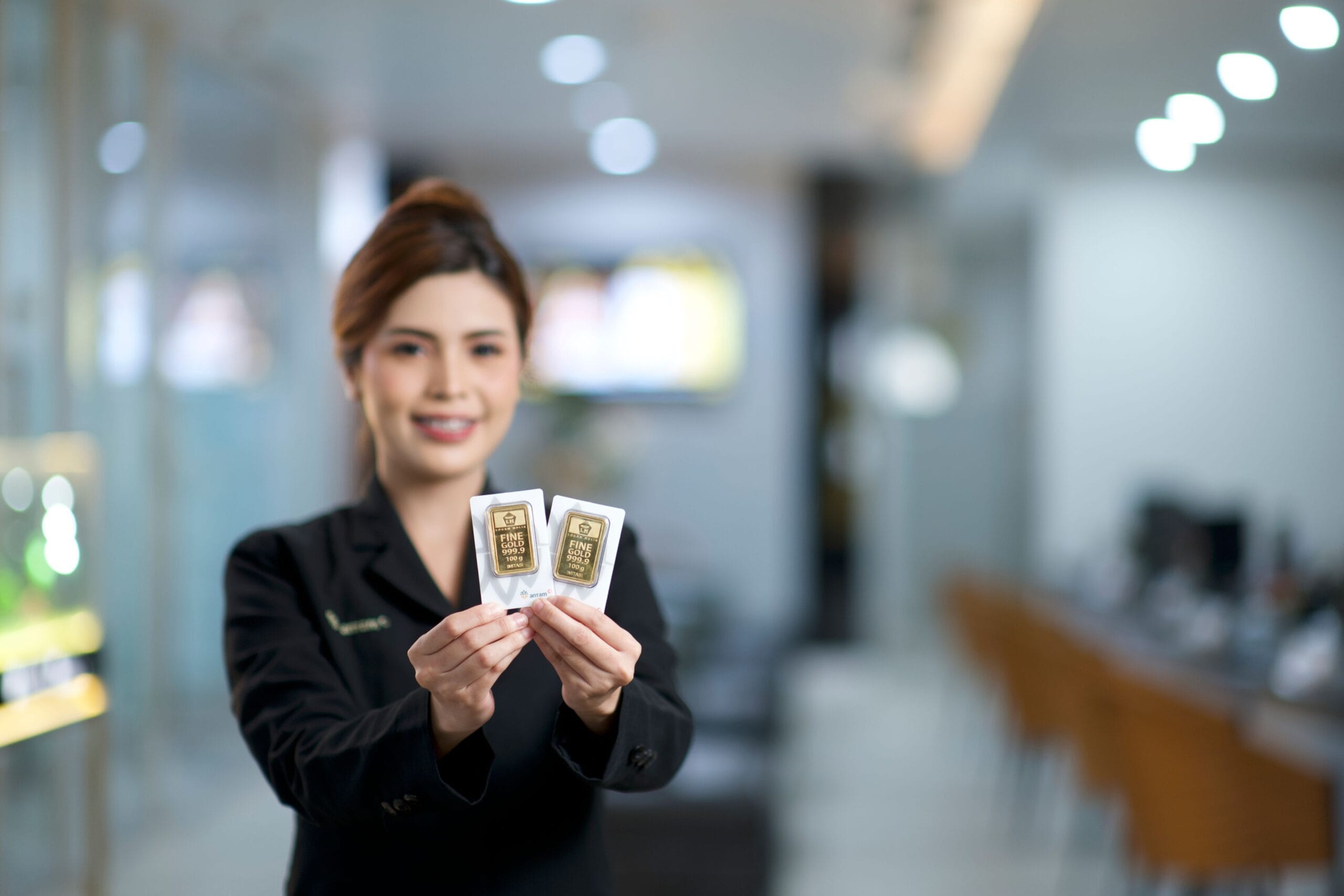 Ilustrasi untuk artikel harga emas hari ini. (Foto: PT Aneka Tambang Indonesia.) antam