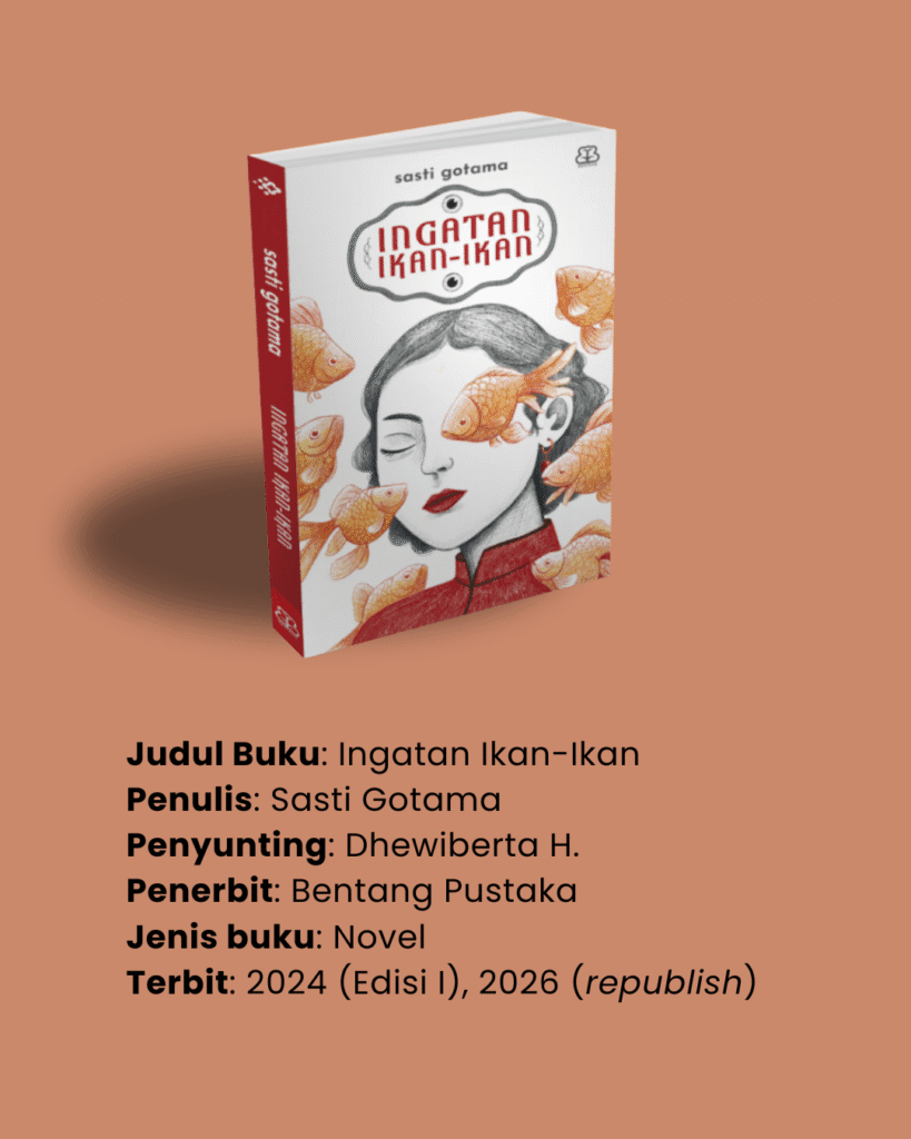 infografis ingatan ikan ikan sasti gotama